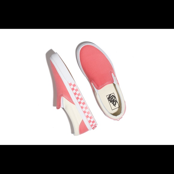 VANS CHECKERED SPICED CORAL - Picture 2 of 3